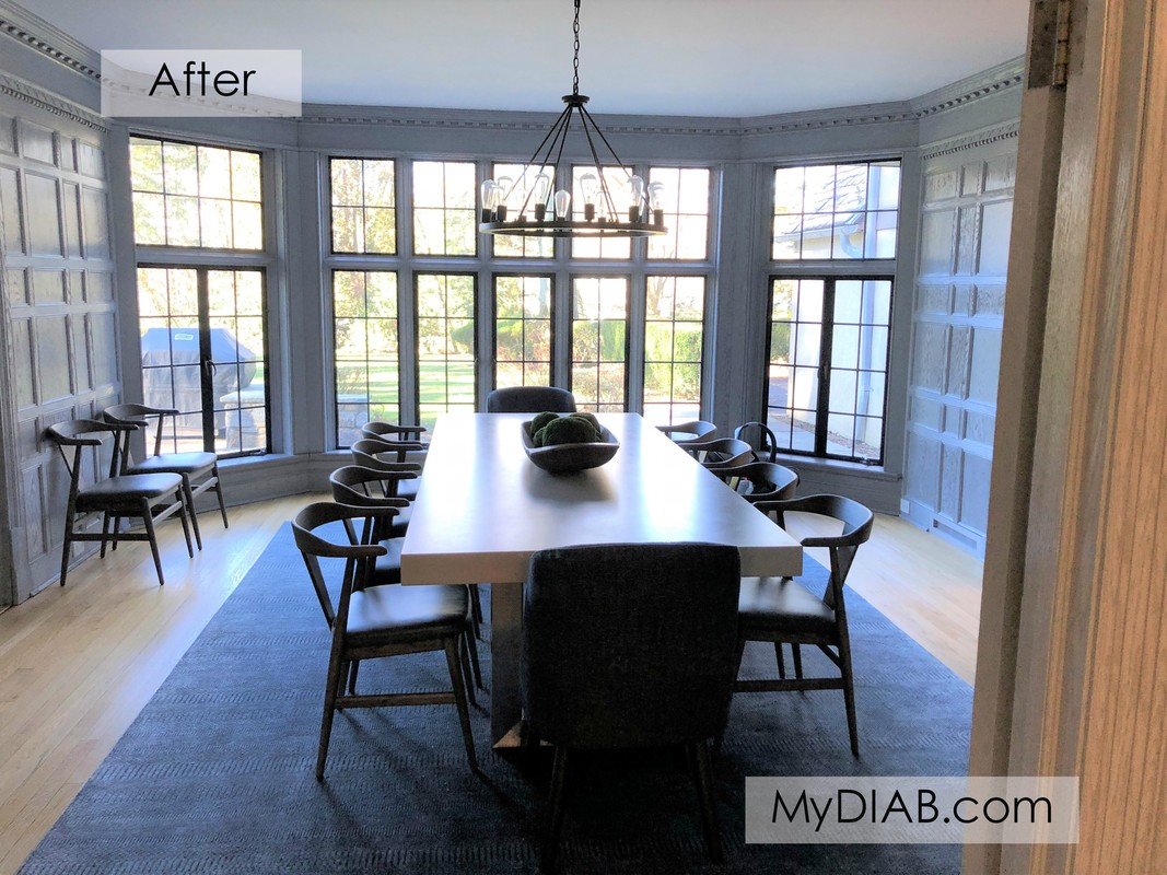 Before After New York English Tudor Dining Room Get S A
